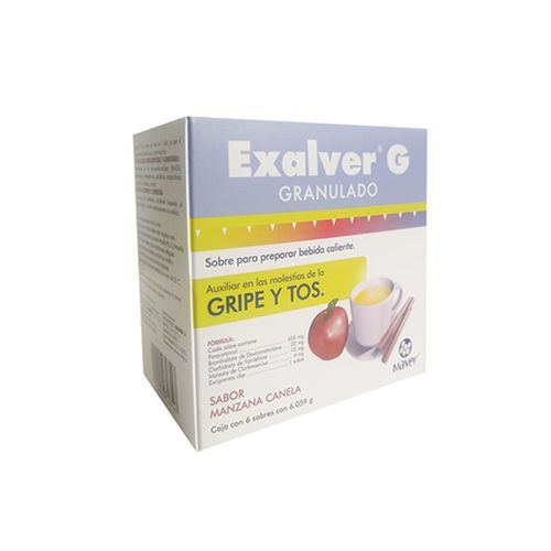 EXALVER G GRANULADO PARACETAMOL - CLORFENAMINA - DEXTROMETOFANO - FENI