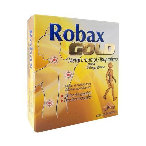 ROBAX GOLD IBUPROFENO - METOCARBAMOL 500/200 mg Tableta