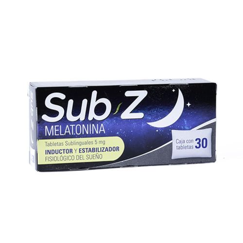 SUB-Z MELATONINA 5 mg Tableta
