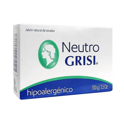 JABON GRISI NEUTRO 100 G BARRA JABON Jabón