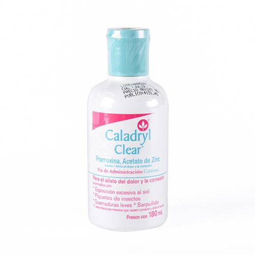 CALADRYL CLEAR PRAMOCAINA - ACETATO DE ZINC 1/0.100 g Loción
