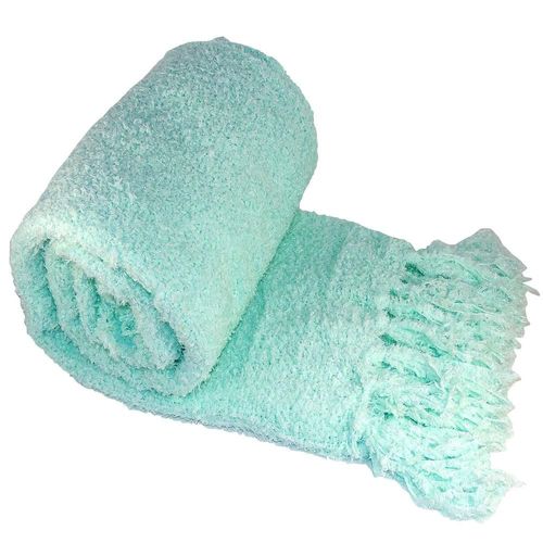 Frazada Suave y Ligera Tweed Aqua Kyuden Home