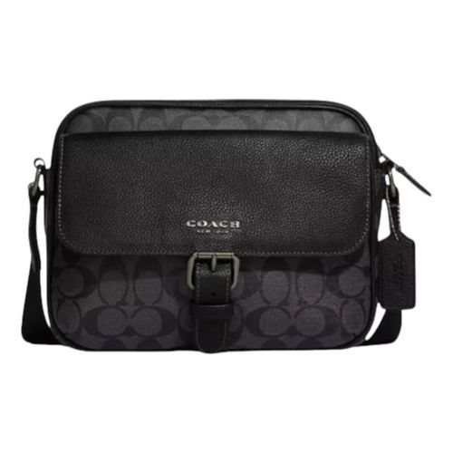 Bandolera Coach Signature Leather Piel