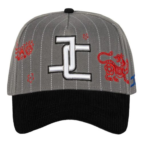 GORRA JC HATS TIGER GRAY GRIS 003242 CURVA AJUSTABLE