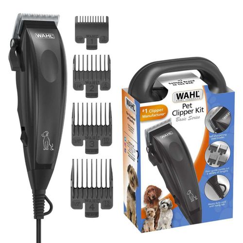 Kit de Corte de Pelo para Mascotas Wahl Negra 10 pzs 127V