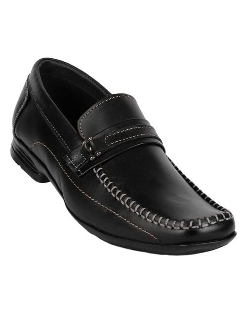 Zapato Hombre Mocasín Casual Negro Piel Sebastian 14903802