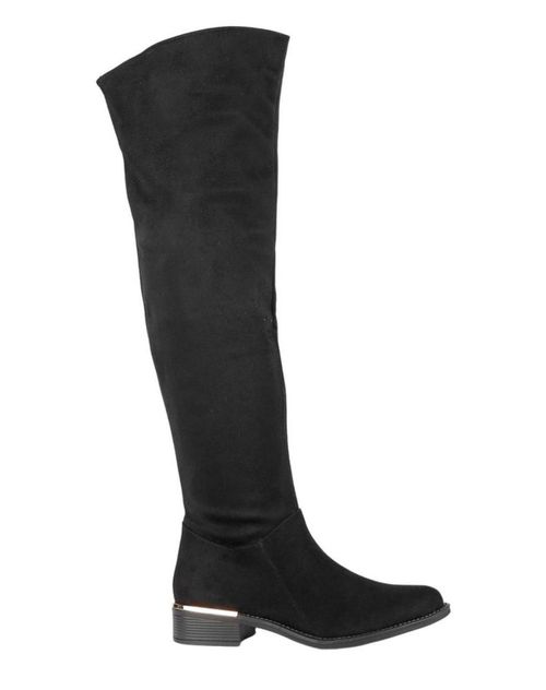 Bota Mujer Casual Tacón Negro Stfashion 12103904 23 negro
