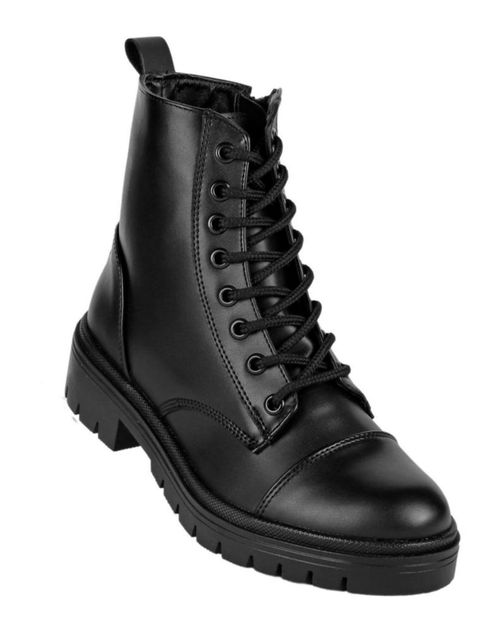 Botín Mujer Casual Tacón Negro Stfashion 09803900