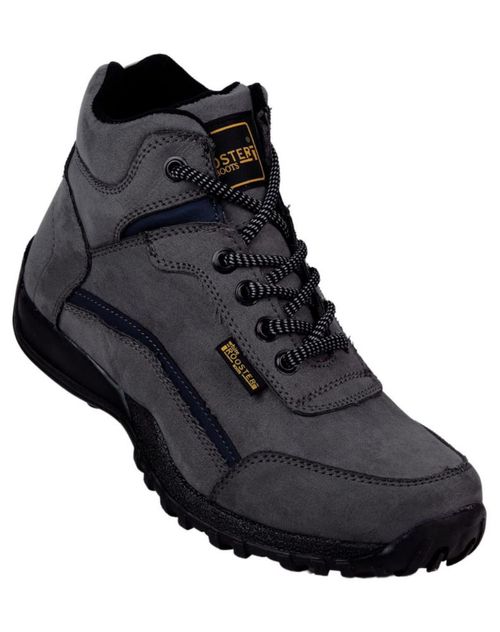 Botín Hombre Casual Gris Rooster Boots 14903301