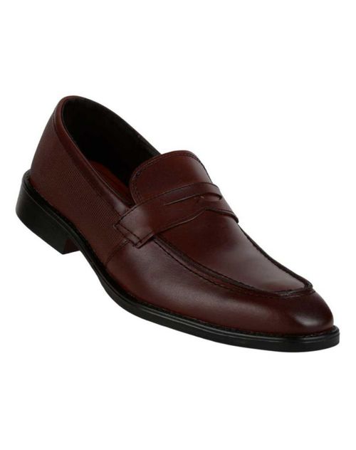 Zapato Hombre Mocasín Vestir Café Piel Stfashion 04703900