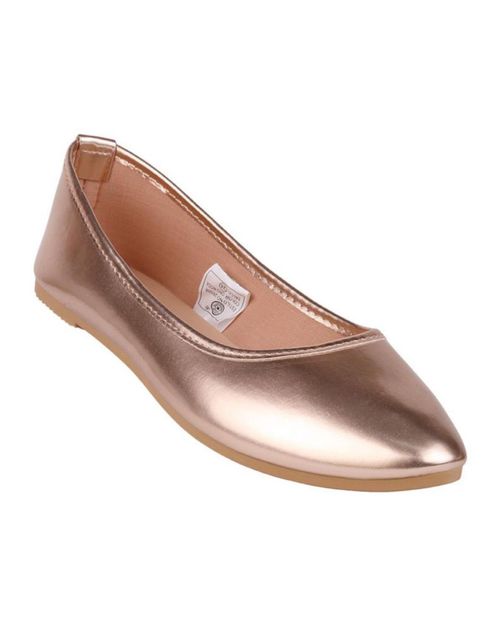 Flat Mujer Oro Furor 19404118 Dorado