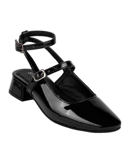 Flat Mujer Negro Stfashion 24104107
