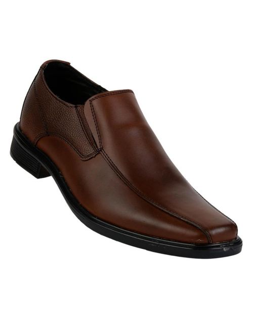 Zapato Hombre Mocasín Vestir Café Piel Stfashion 04703709