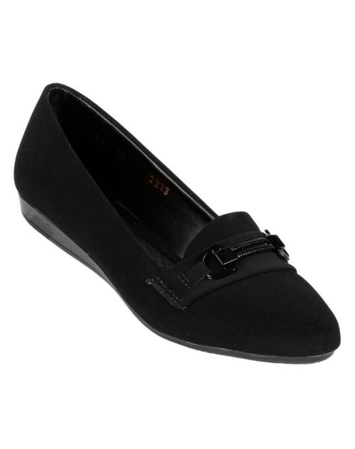 Flat Mujer Negro Stfashion 09003903