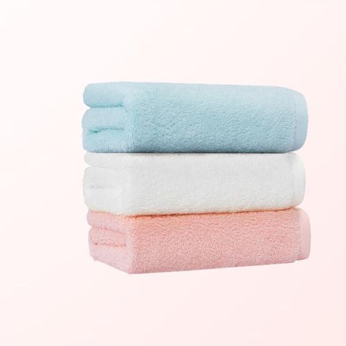 Toallas de baño de algodón 32x70cm 3pzas