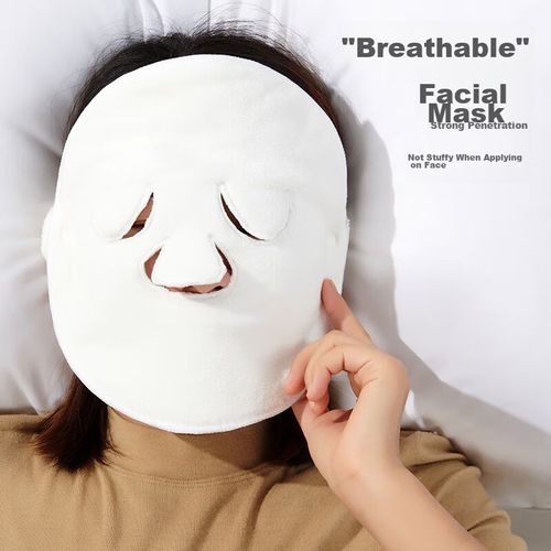 Toalla facial de compresa frío y caliente 3agujeros