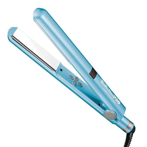 Plancha de cabello de 1" Digital Nanotitanium Babyliss Pro BNT4095TUC Azul