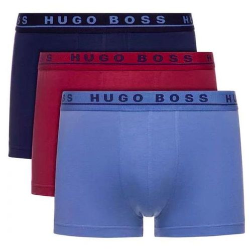 BOXER TRUNK HUGO BOSS COTTON PACK DE 3 PARA HOMBRE 890963