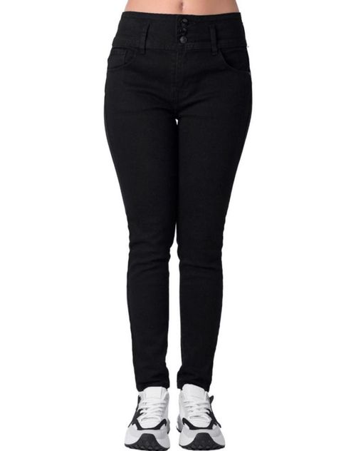 Jeans Mujer Basico Skinny Negro Stfashion 63105022