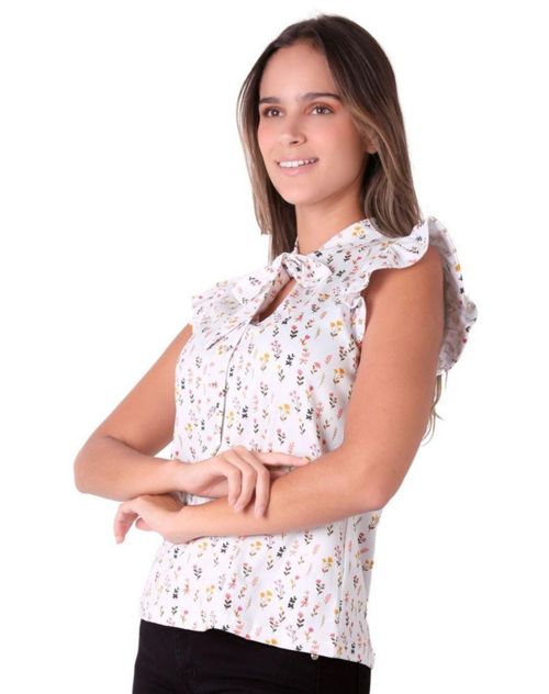 Blusa Mujer Crema Stfashion 69705018 Beige