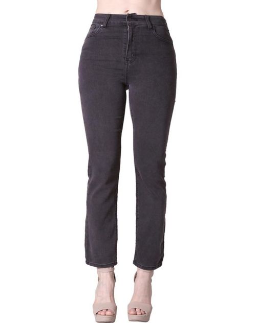 Jeans Mujer Básico Regular Gris Stfashion 63104404