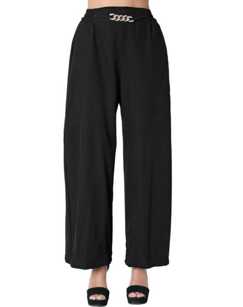 Pantalón Mujer Moda Recto Negro Stfashion 69704807