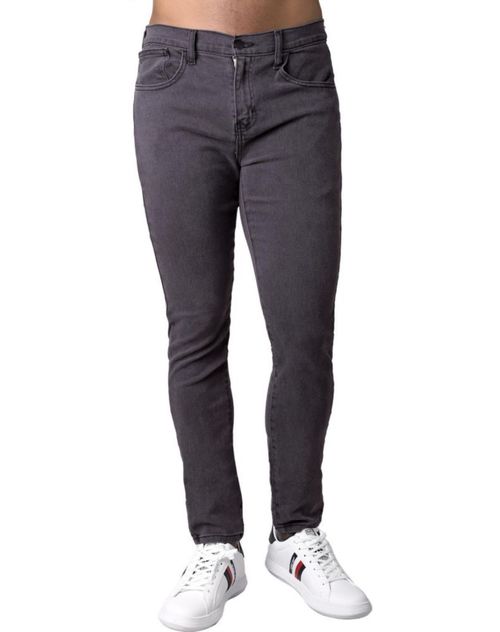 Jeans Hombre Básico Skinny Gris Stfashion 63104426