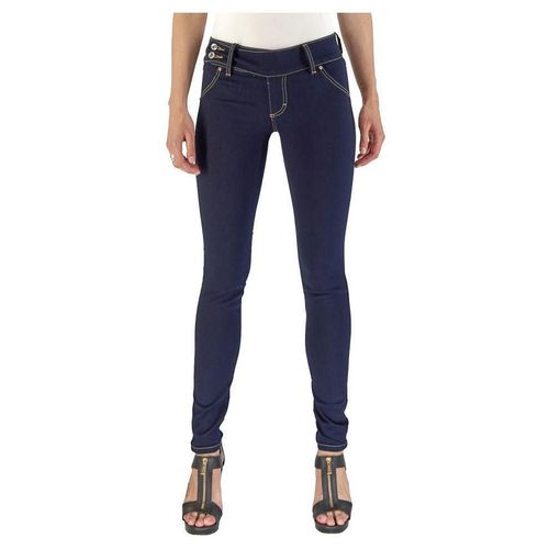 JEANS LEE MUJER SKINY PRETINA ANCHA A52 Azul marino