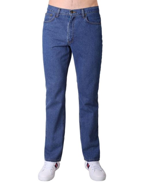 Jeans Hombre Básico Regular Azul Stfashion 63104417