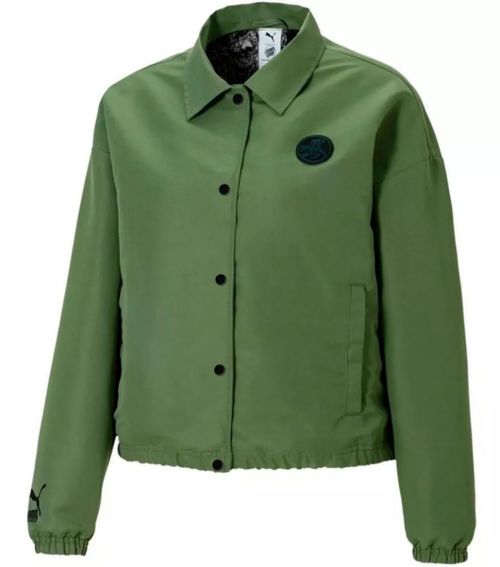 Chamarra Puma X SC Coach para Mujer 532246-67 Verde