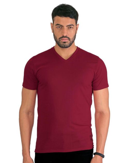 Playera Hombre Básico Rojo Long Beach Polo Club 64503800