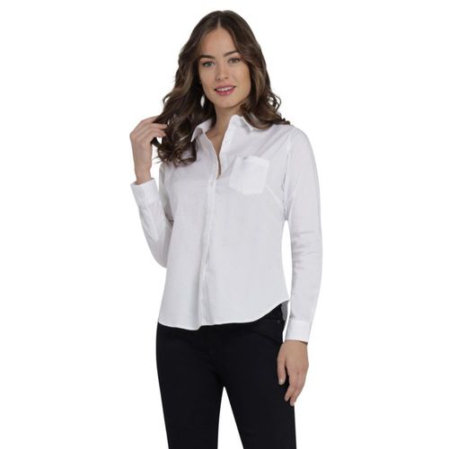 Blusa Casual Mujer Lee Slim Fit 972 Blanco