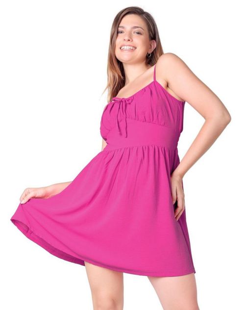 Vestido Mujer Casual Beige Stfashion 52405002