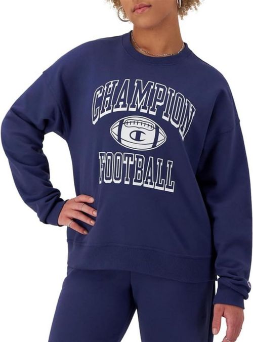 Sudadera Champion Blown Glass para Mujer. GF535-586FLB-B11 Azul marino