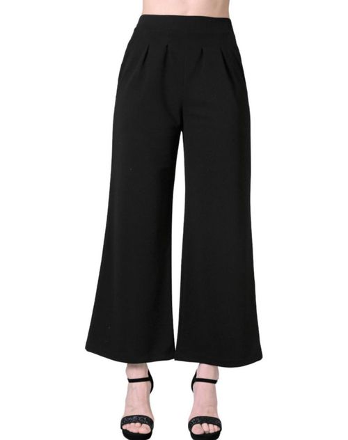 Pantalón Mujer Moda Recto Negro Stfashion 52404409