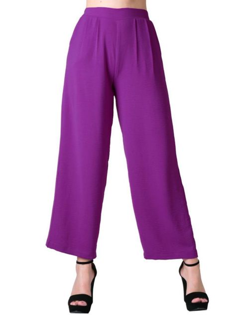 Pantalón Mujer Moda Recto Rosa Stfashion 79304606