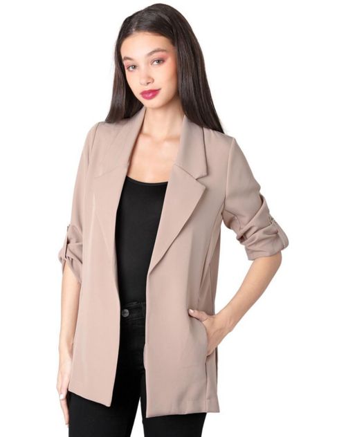 Saco Mujer Formal Blazer Beige Stfashion 79304635 XL/EG beige
