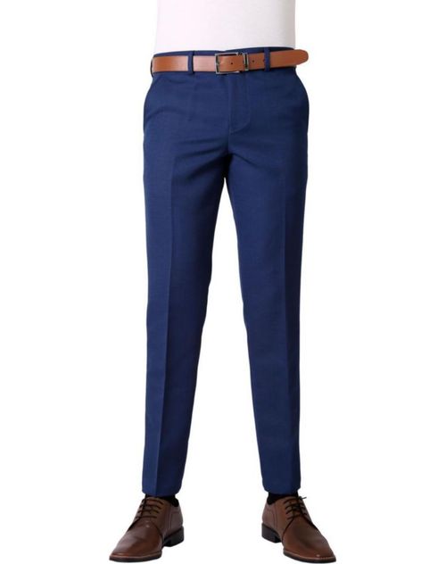 Pantalón Hombre Vestir Slim Azul Gerald Micheal 55005000