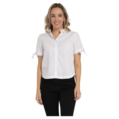Blusa Casual Mujer Lee Slim Fit 410 Blanco