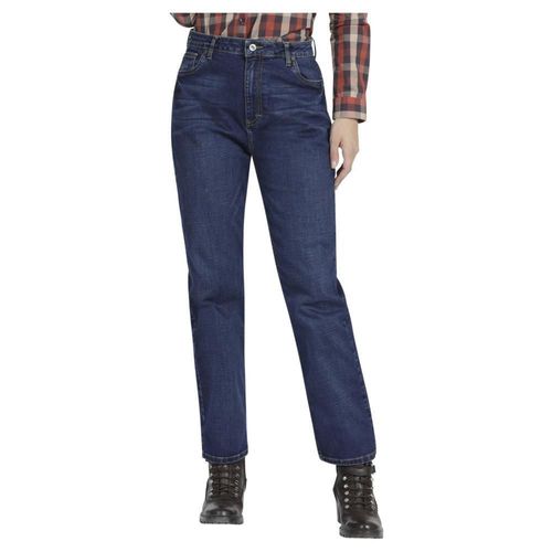 Jeans Mujer Lee Mom Fit 350 Azul
