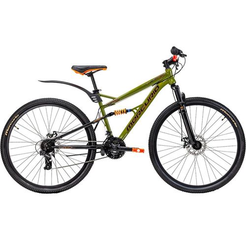 Bicicleta Mercurio Ds Kaizer Verde Mate R29 21v F/dco