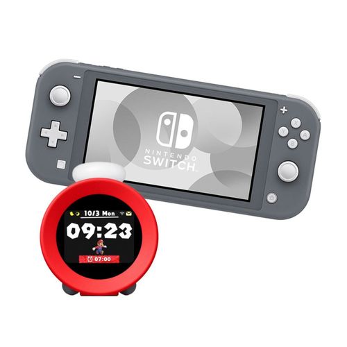 Nintendo Switch Lite Gris + Sound Clock Alarmo