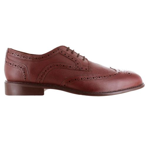 Zapato Vestir Hombre Enzo Frini 702-1 Ternera Tabaco Cuero Casual