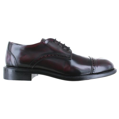Zapato Casual Hombre Vogatti 1304 Camaleón Vino Suela Cuero Injerto