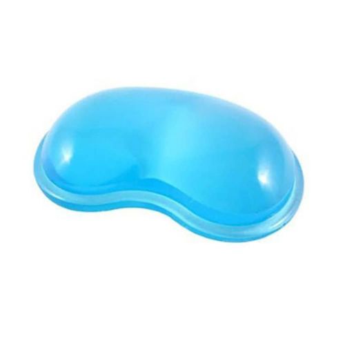 Reposamuñeca Wpd-003-Bl Boba ergonómica de Silicon color Azul