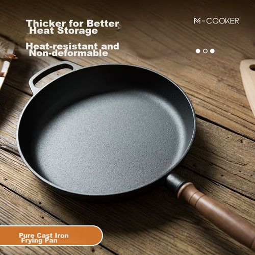 Sartén de hierro fundido con mango 28cm M-COOKER