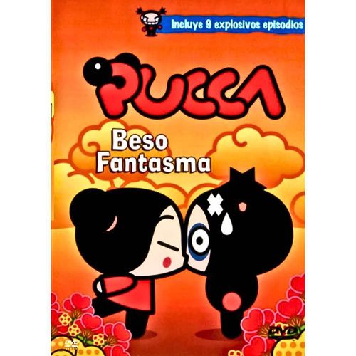Pucca: Beso Fantasma seríe de televisión en DVD con llavero Pucca