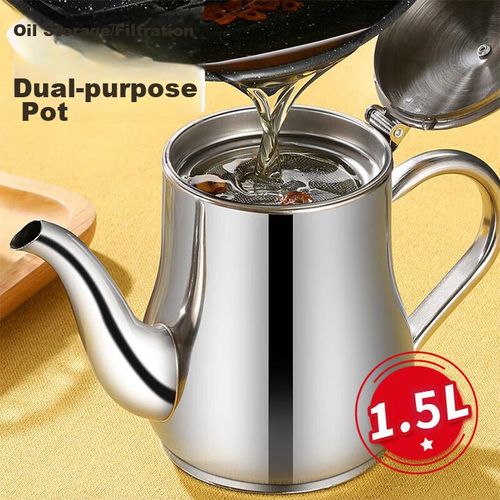 Contenedor de aceite con colador 1.5L YOUAO