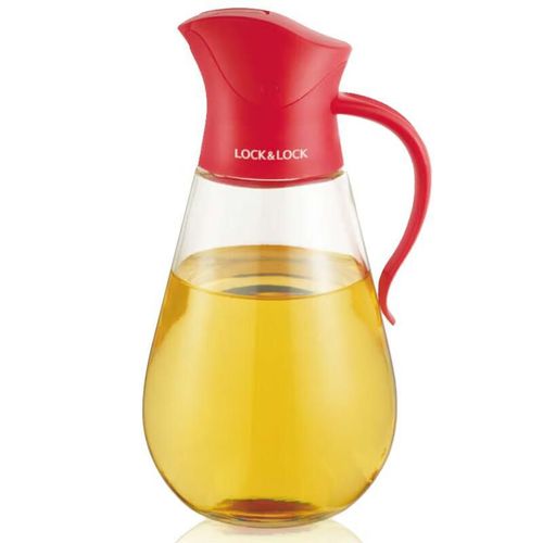 Botella de aceite 550ml Rojo LOCK&LOCK