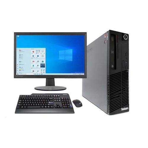 PC LENOVO M79,AMD A8, 12GB, 1TB HDD, MONITOR 20\